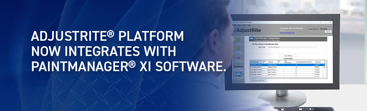 Now integrates with PaintManager XI Software.